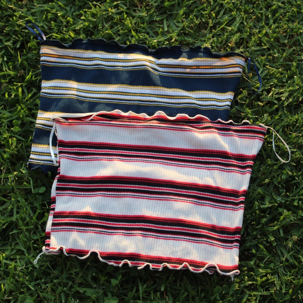 cropped Tube tops